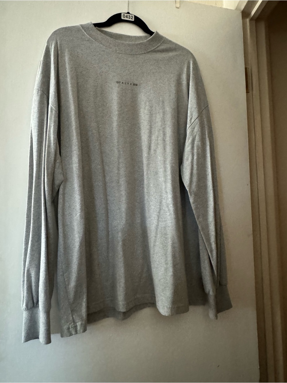 Grey Long Sleeve ALYX tee